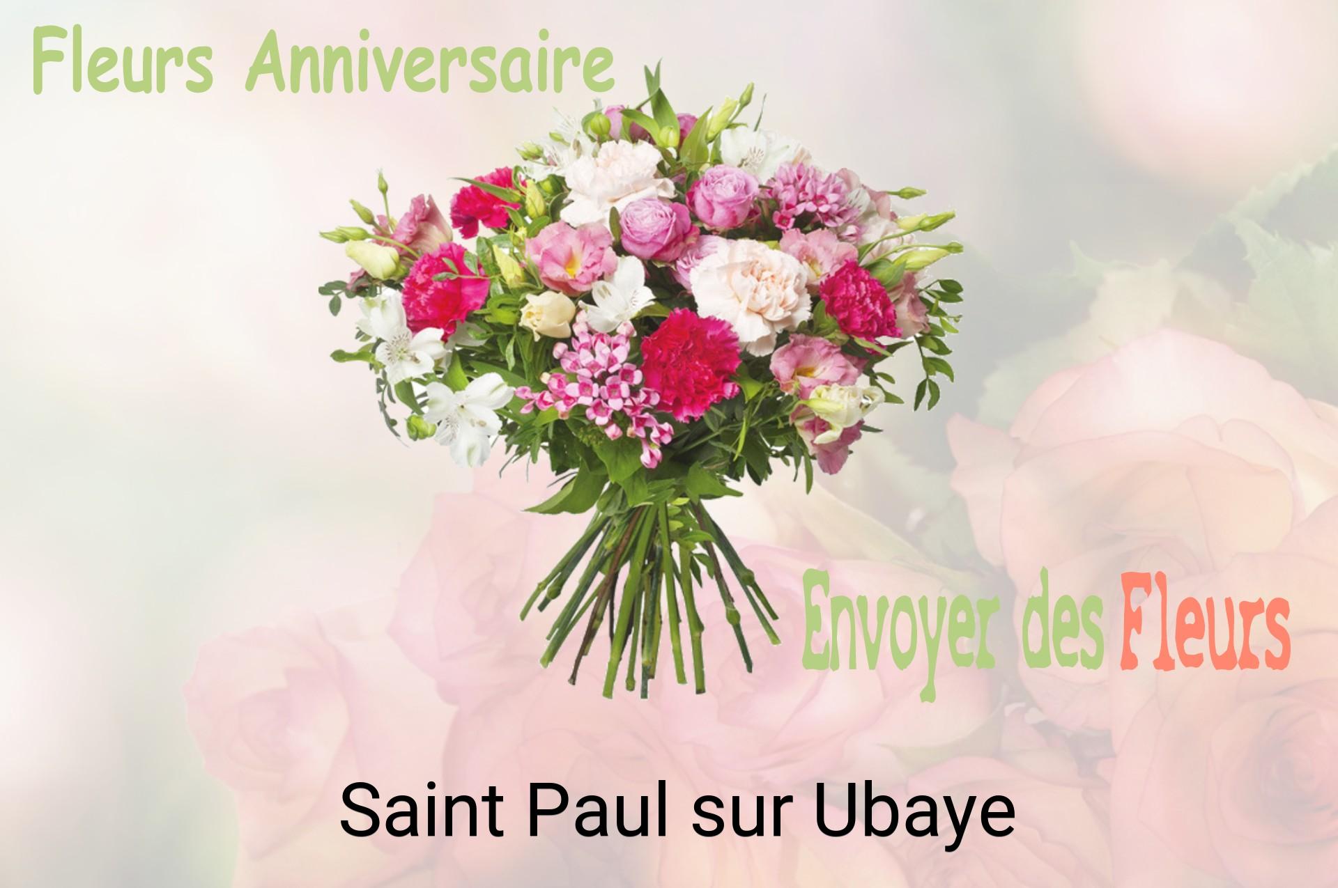 Bouquet de fleurs d’anniversaire livré à Saint-Paul-sur-Ubaye
